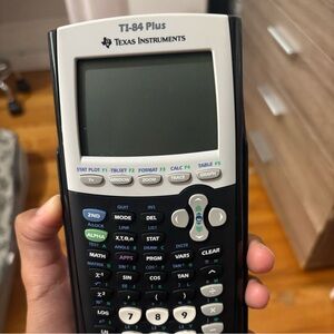Texas Instruments 84 Black and White Graphing Calculator - fast shipping!!